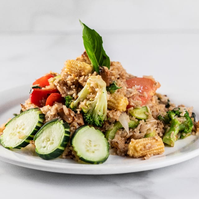Basil Fried Rice.