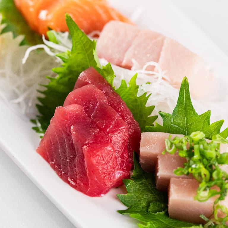 Fresh Sashimi and Asian Delights