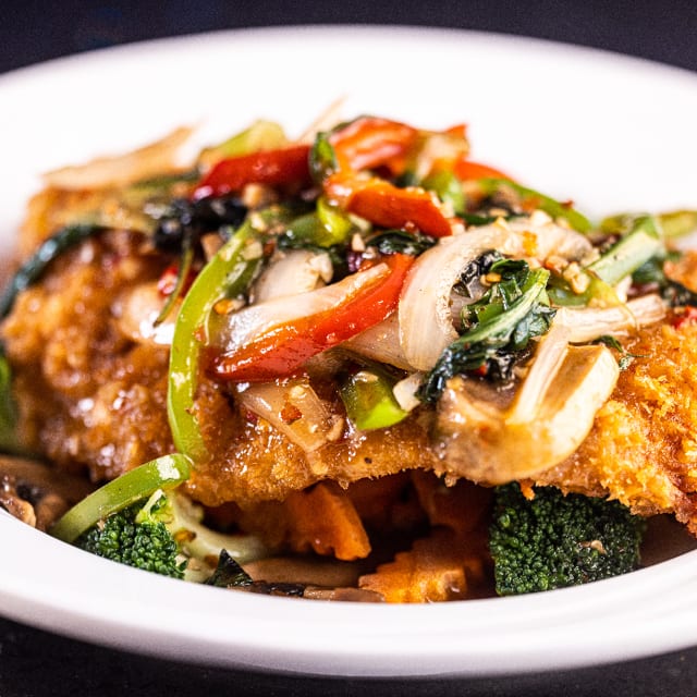 Crispy Red Snapper.