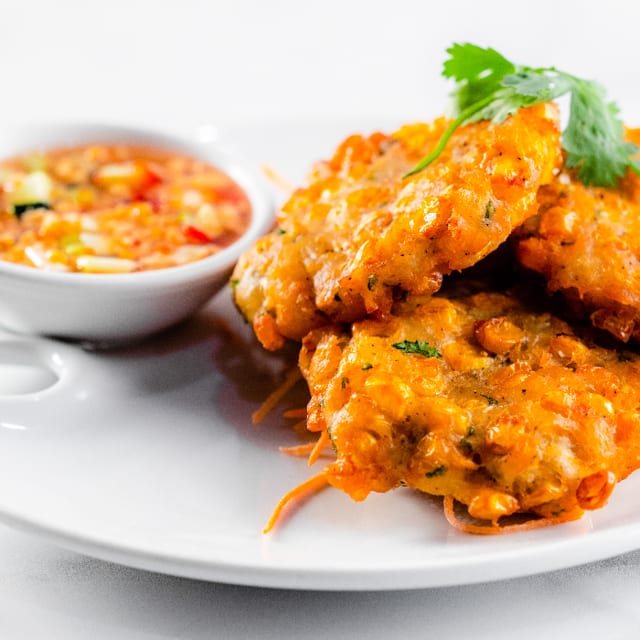 Sweet Corn Patties.