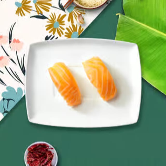 Salmon Nigiri.