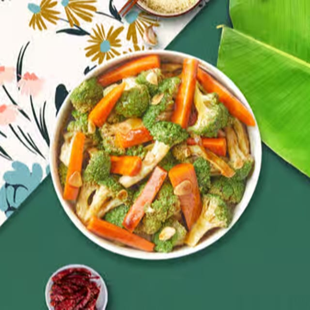 Steamed Vegetable.